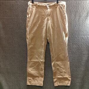 Carhartt Men Rugged Relaxed Fit Canvas Work Pants Tan